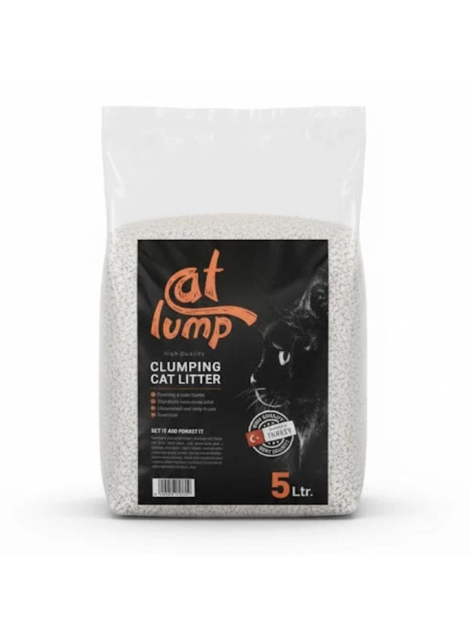 Cat Lump Clumping Cat Litter - dust free 5L