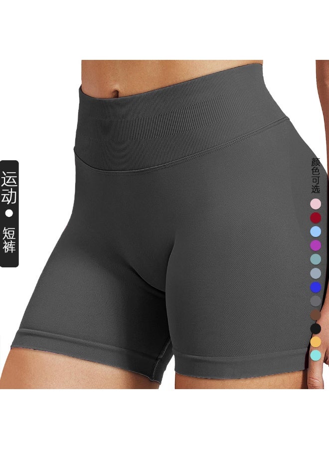 Shorts  Solid Seamless Half Pants Women Soft Fitness Outfits Yoga Pants Gym Running Bike Wear  - Image 1