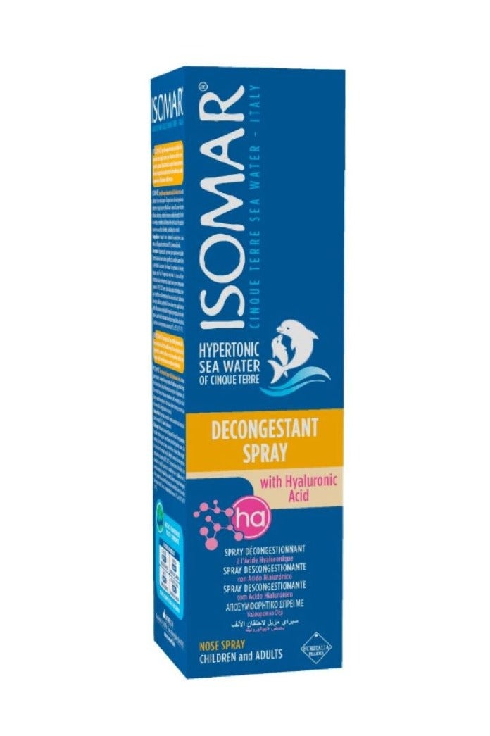 Isomar Nose Decongestant Spray No Gas 30Ml