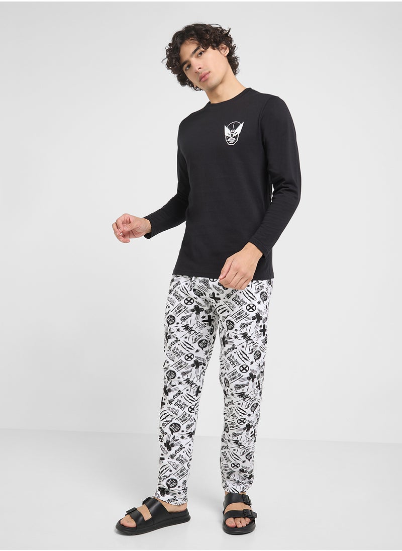 MARVEL Nightwear T-Shirt & Pants Set  - Image 5