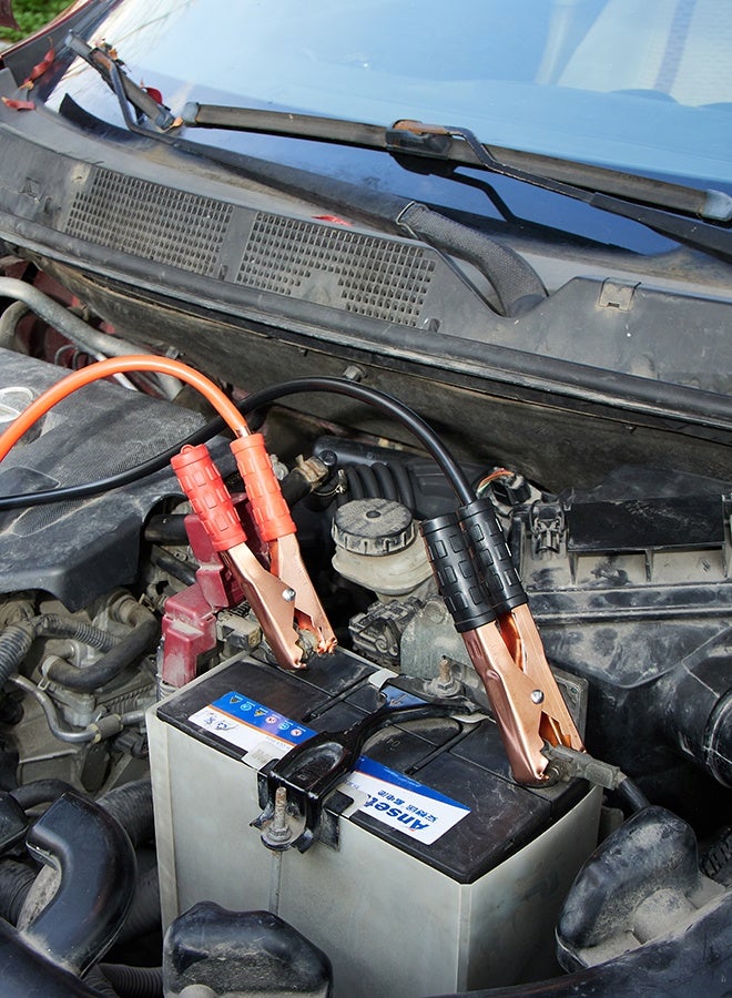 LAWAZIM Pro7 Car Jumper Cables - 2.5m/2000Amp - Heavy Duty Emergency Booster Cables with Insulated Color-Coded Copper Clamps and Carry Bag - for Jump Starting Dead or Weak Batteries in Cars and SUVs - Image 5