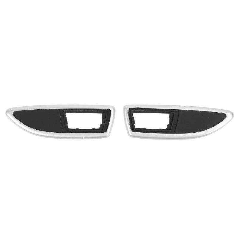 Side Turn Signal Light Cover Bezel Silver Automotive Grade ABS - Improved Aesthetics Side Marker Light Housing for INSIGNIA A MK1 2008-2017 - Image 3