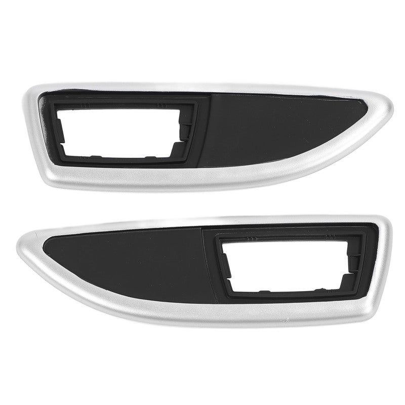 Side Turn Signal Light Cover Bezel Silver Automotive Grade ABS - Improved Aesthetics Side Marker Light Housing for INSIGNIA A MK1 2008-2017 - Image 1