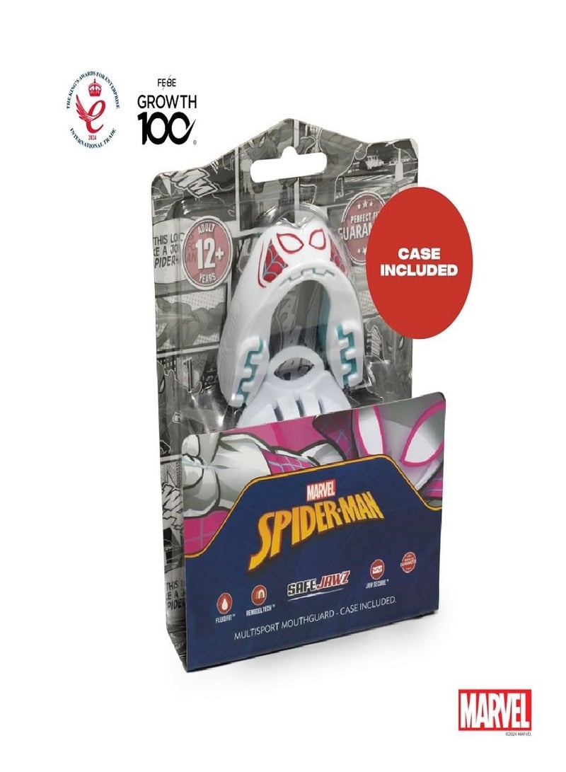 MARVEL Spider-Gwen Sports Mouthguard for Junior, Dual Layer Premium Protection Adults Gum Shield with Case for Boxing, MMA, Rugby, Martial Arts, Judo and All Contact Sports - Image 5