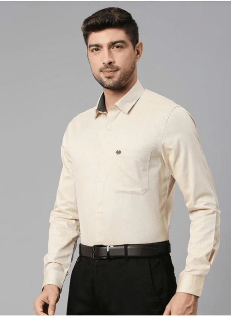 Thomas Scott Thomas Scott Spread Collar Classic Fit Slim Fit Pure Cotton Formal Shirt