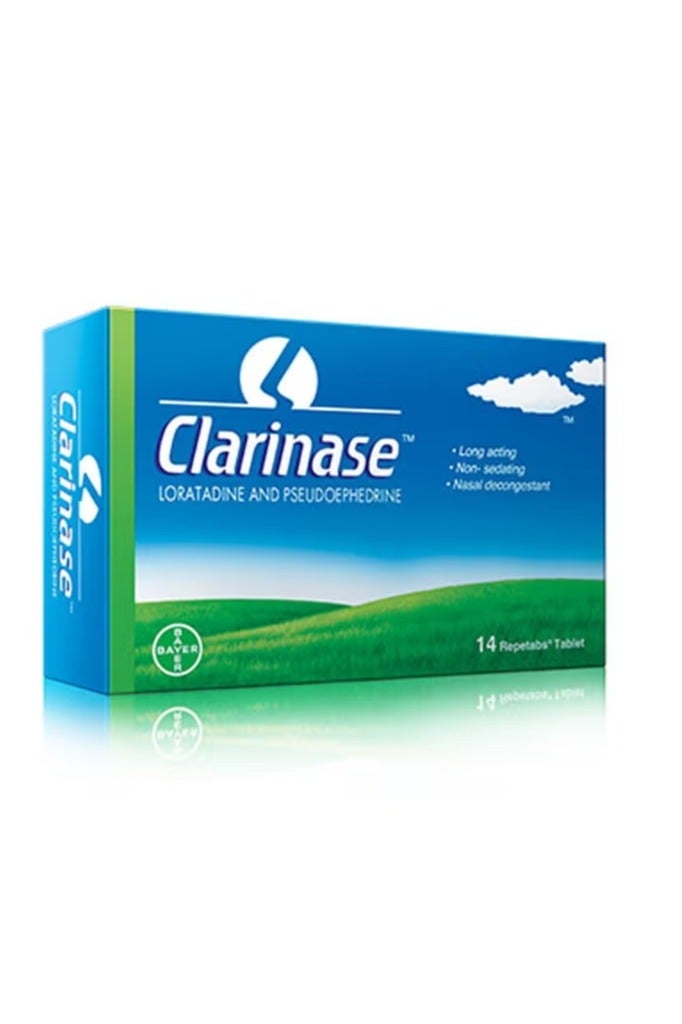 BAYER Clarinase Tablets for Allegy and Cold 14s - Image 2