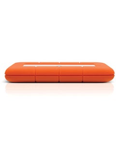 LACIE 2TB Rugged Mini USB 3.0 External Hard Drive - Orange  - Image 2