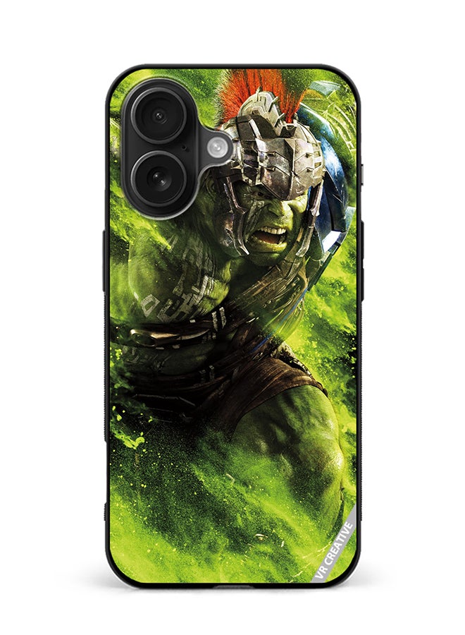 Protective Case Cover For Apple iPhone 16 Plus Hulk Design Multicolour