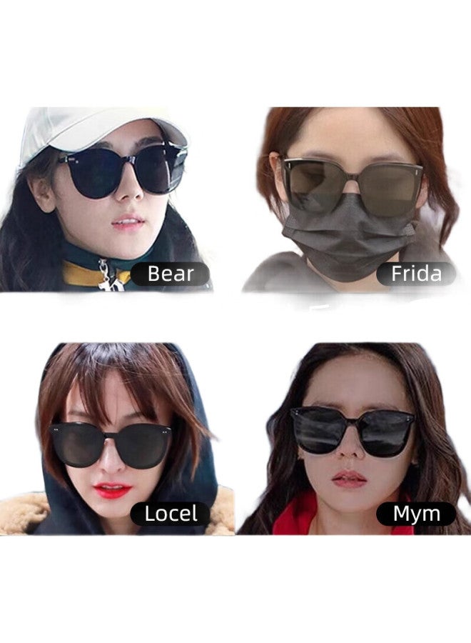 Lesca Lunetier Sunglasses For Women, High-End New Large Frame Uv Protection Driving Polarized Sunglasses For Men, Round Face - Image 2