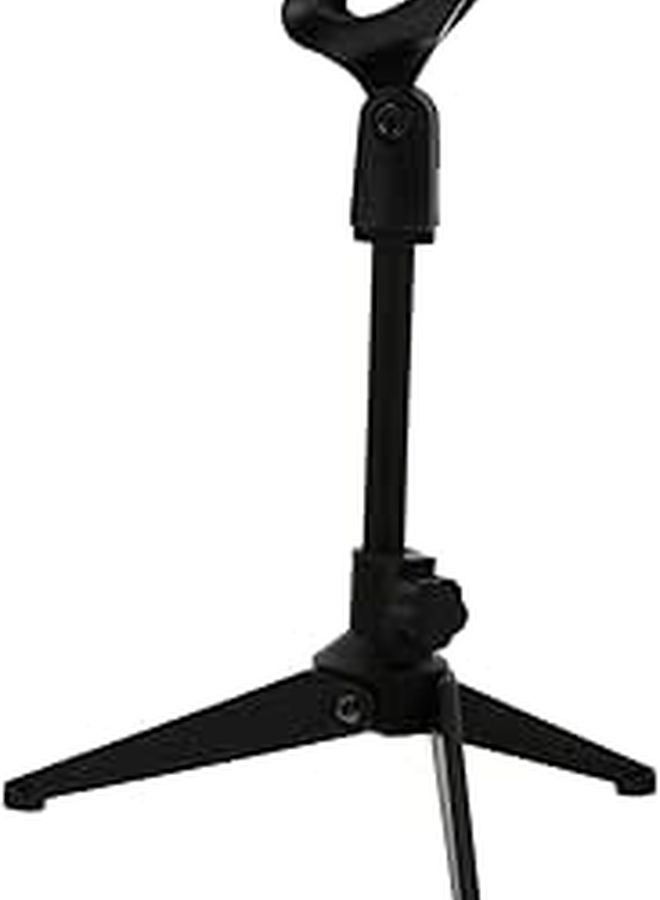 Adjustable Desktop Microphone Stand Foldable Tripod For Conference Church Studio Use - Image 1