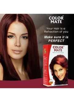 Organic Hair Colour Rich Cream 130Ml Burgundy + Copper Red Hair Colours Shade Hair Dye - pzsku/ZFCCAE277F6F00C2E85ABZ/45/_/1682335973/1df6ac2b-80fc-46ca-a2e9-a01a927b956f