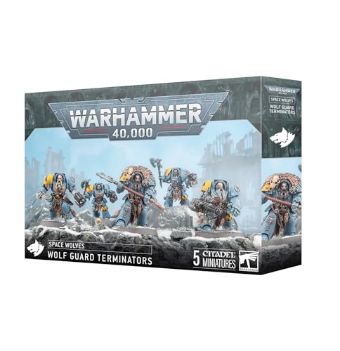 Games Workshop - Warhammer 40,000 - Space Wolves: Wolf Guard Terminators - Image 2