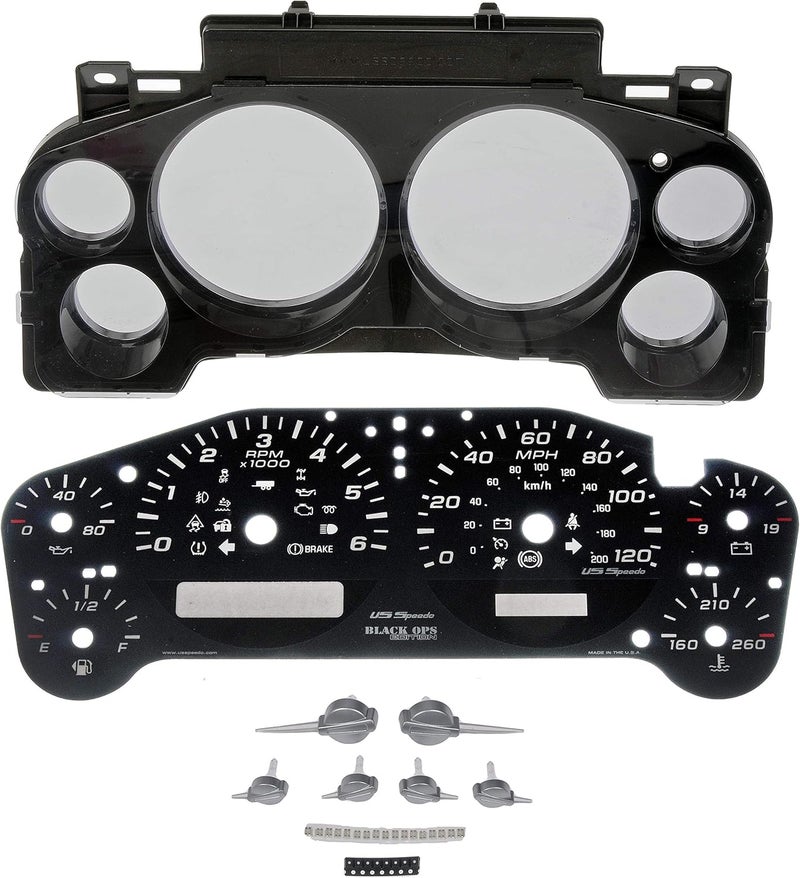 Dorman 10-0111B Instrument Cluster Upgrade Kit for Chevrolet/GMC Models