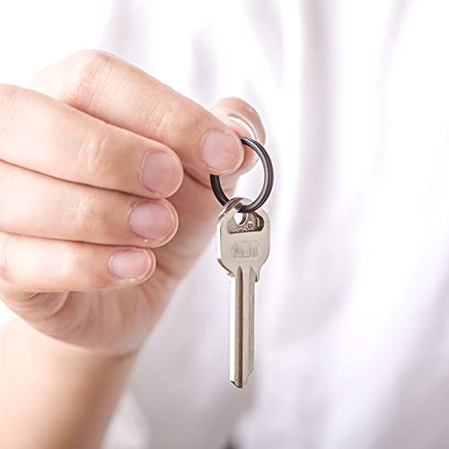 FEGVE Titanium Key Chain Rings Split Rings 4 Pack – Durable, Lightweight and Corrosion-Resistant Keyrings for Home & Car Keys - Image 4