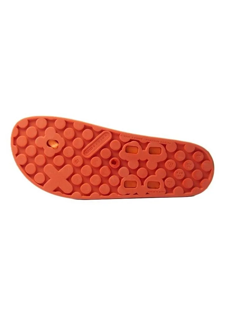 Voices Orange-Orange-Orange Smooth Stone Women'S Anti Slip Sole  Single Strap Sandals - Orange for Women | Best Price UAE
