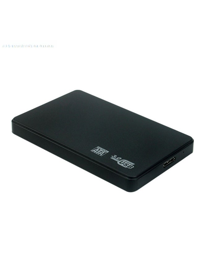 Generic Usb3.0 Tool-free 2.5-inch Sata Serial Port Mechanical Solid State Drive External Mobile Hard Drive Box No Screws Required-Color:U25Q730M-BP-no Leather Case Black  - Image 2