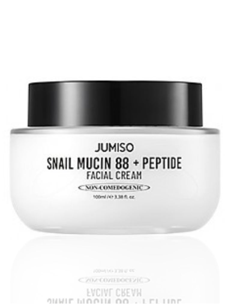 Jumiso Snail Mucin 88% + Peptide Cream 100ml | Intensive Hydrating and Anti-Aging Cream with Snail Extract and Peptides for Smooth, Youthful Skin - Image 1