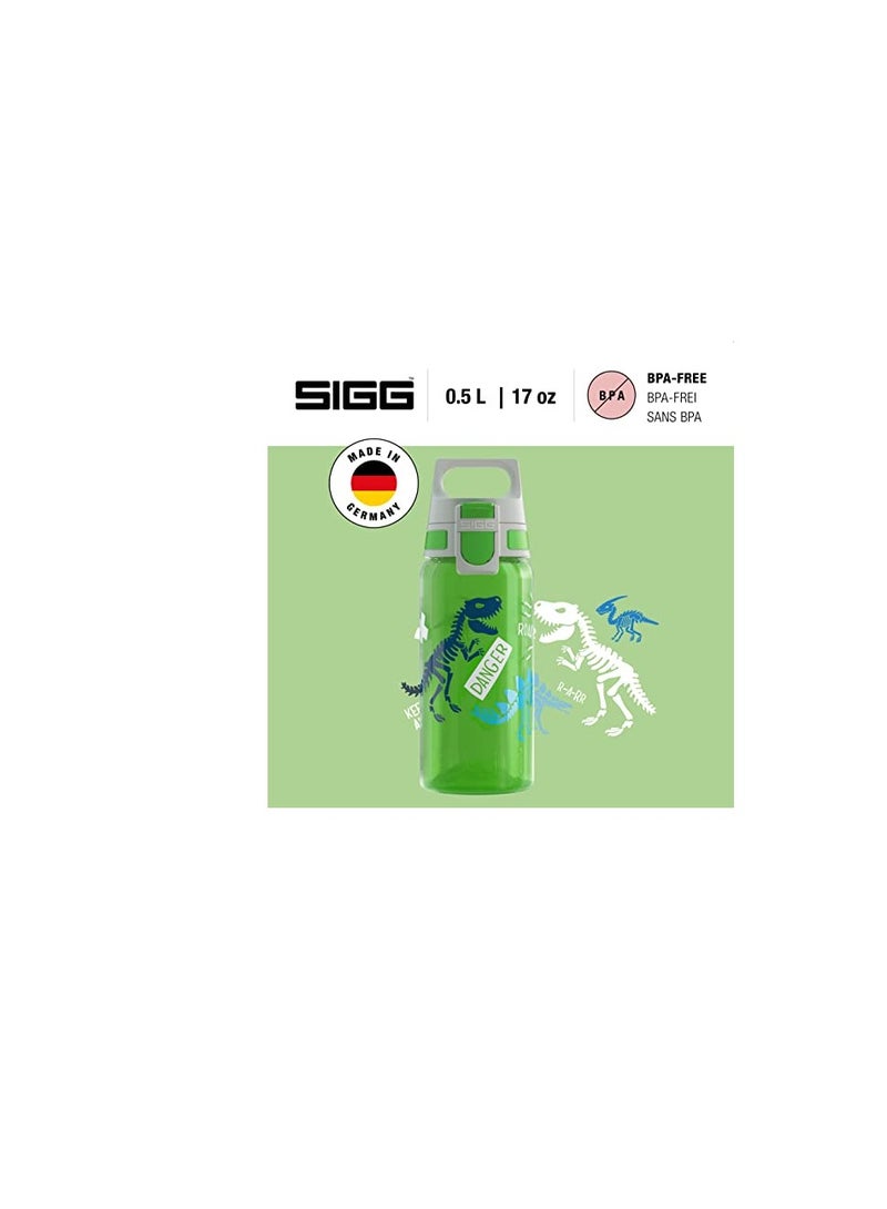 Sigg 9001,30 Viva One Jurassica Kids Water Bottle, Greensigg 9001,30 Viva One Jurassica Kids Water Bottle, Green - Image 5