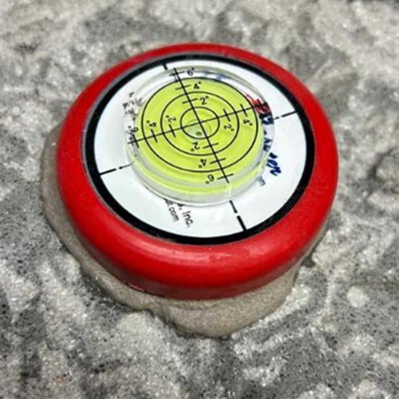LAIESYA 3Pcs Circular Bubble Level Bullseye Degree Marked Surface Round Spirit Levels Measuring Tool for Leveling Phonograph, Camera, Turntable, Tripod, Telescope (32X7mm) - Image 5