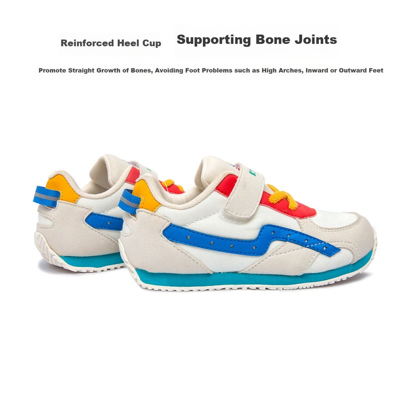 JD Jing Zao Kids.ing Children's Sports Shoes, Spring And Autumn, for Boys And Girls, Toddlers, Breathable Soft Sole, Non-Slip Baby Shoes, Forrest Gump Shoes, Red And Blue, Size 29 - Image 4