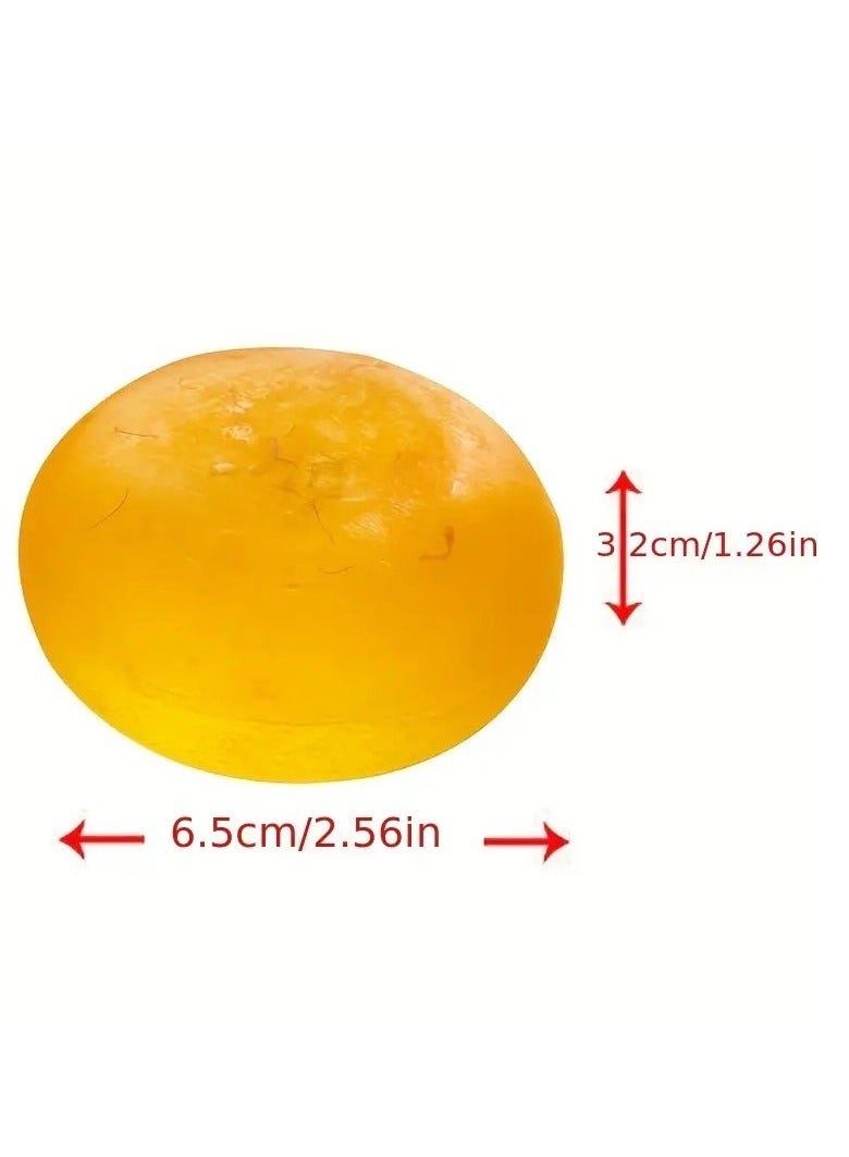 Ucanbe Luxurious Saffron Handmade Soap - Deep Cleansing, Moisturizing, and Nourishing Body and Face Soap for Soft, Radiant Skin - Gentle Oil Removal, Suitable for All Skin Types  - Image 4