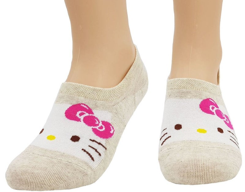 JJMax Women's Hello Kitty Cute Cotton Blend Ankle Socks Set… - Image 3