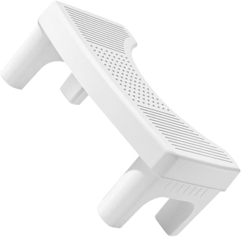 Thick Non-Slip Toilet Stool for Adults and Kids Height Adjustable Bathroom Step Stool Stable Plastic Footstool for Potty Training and Bathroom Use - Image 1