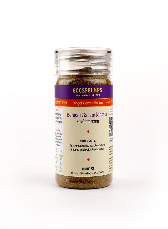 Goosebumps Bengali Garam Masala |100% Natural Ingredients | Artisanal & Authentic | Vegan Spice | No Bulking Agent, artifical colours or preservatives used | 90 GMS - Image 1