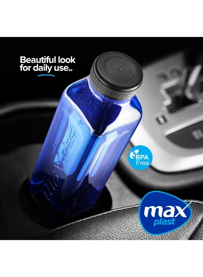 ماكس بلاست زجاجة مياه ماكس كربون من بلاست، بلاستيك  650ML - Image 1