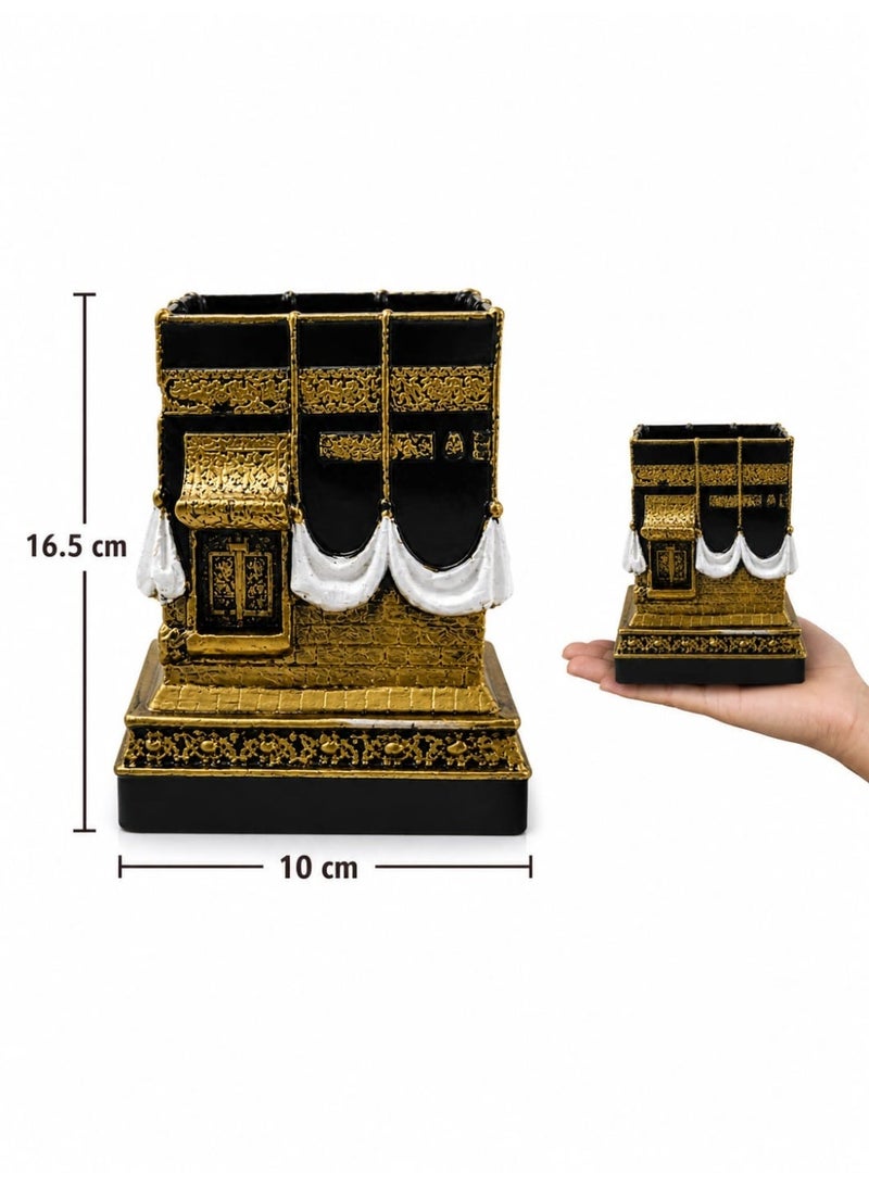 ba9ma Luxury Kaaba-Inspired Incense Burner – Elegant Islamic Home Decor in Black & Gold – Perfect for Aromatherapy & Gifts - Image 2