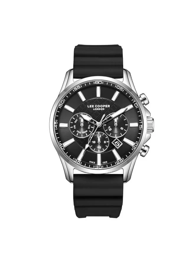 Lee Cooper Men's Silicone Multi Function Watch LC08170.351 - 44 mm