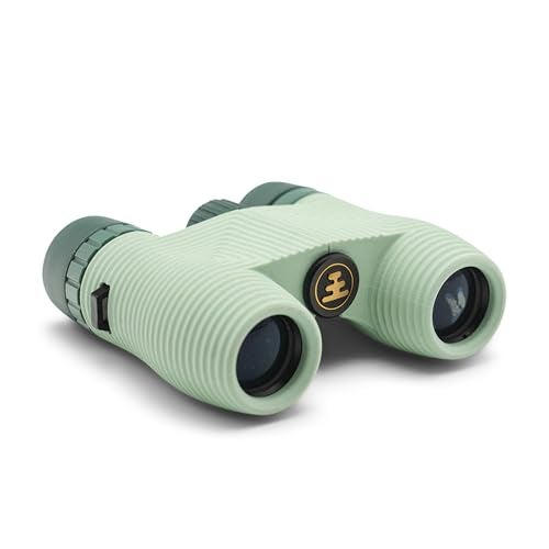 Nocs Provisions Standard Issue 8x25 Waterproof Binoculars, 8X Magnification, Bak4 Prism, Wide View Multi-Coated Lenses for Bird Watching, Hiking & Backpacking - Glacial Blue - Image 1