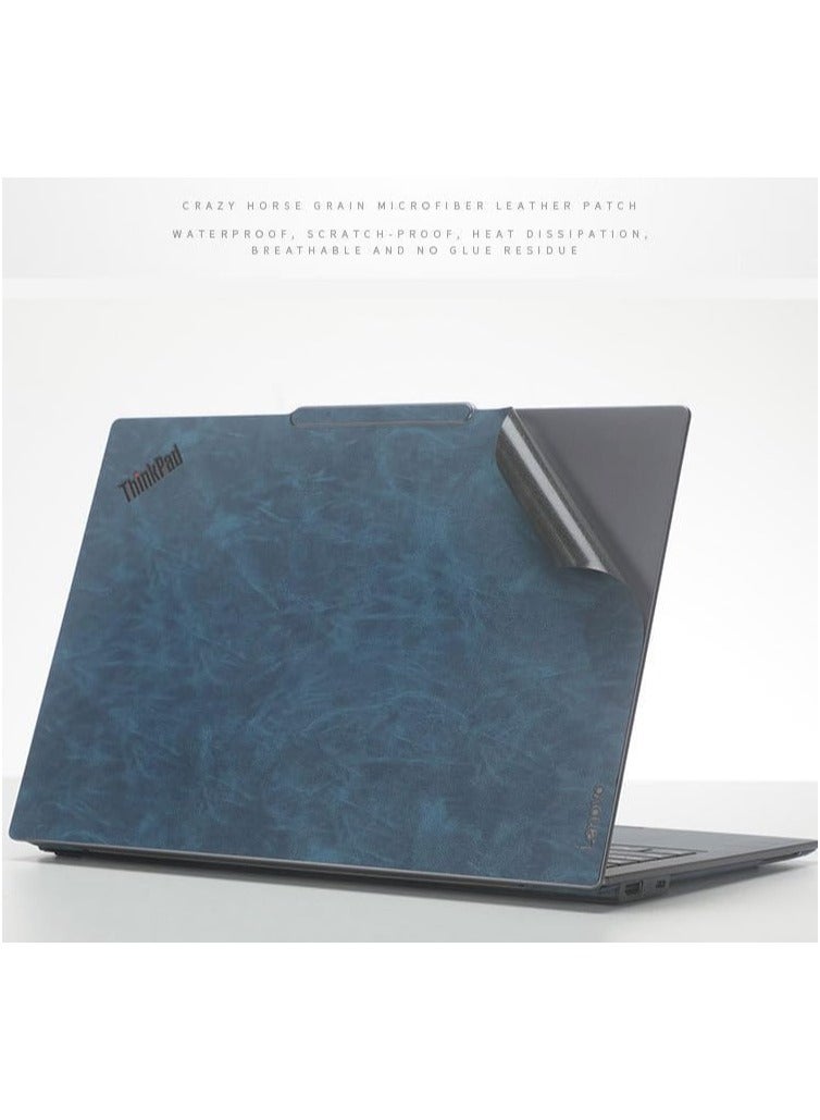 general Laptop Sticker Sleeve Compatible 15.3-inch Lenovo ThinkPad X9 15 Aura Edition 2025, Scratch Resistant Stickers 3-Sided Leather Laptop Film - Image 3