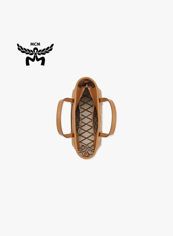 MCM TONI Mini Handheld Shopping Bag, Vegetable Basket Crossbody Tote Bag, Commuting Women's Bag, Handheld Bag - Image 4