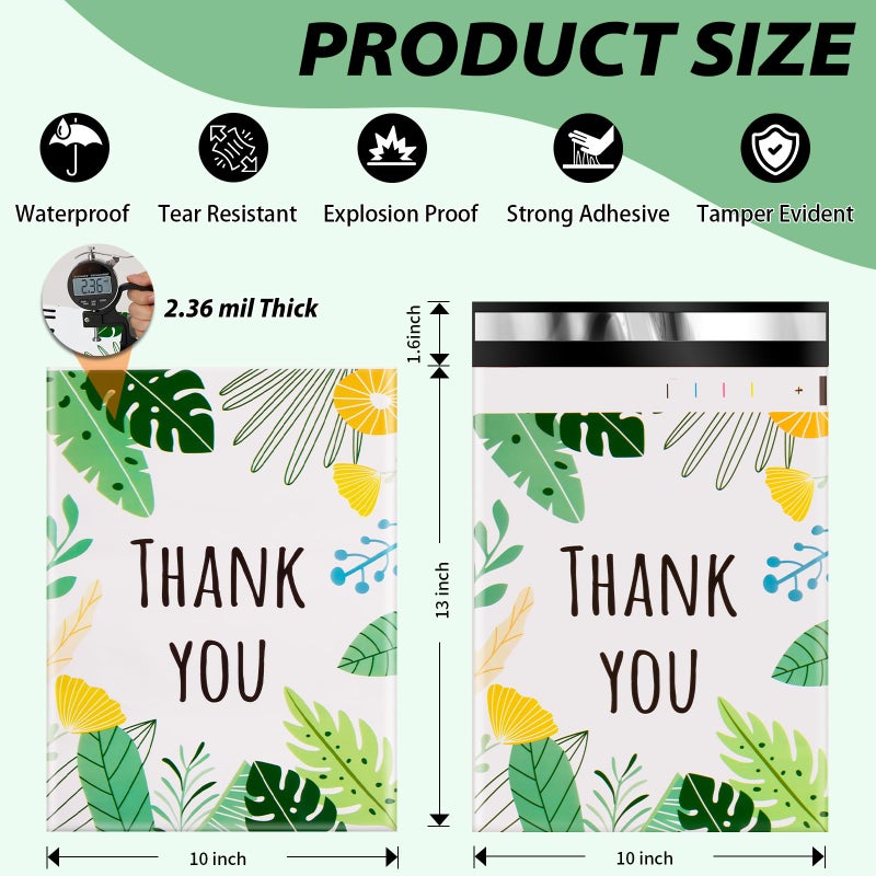 Oududianzi Poly Mailers 10x13, 100PCS Shipping Bags, Mailing Bags, Packaging Bags, Mailers Poly Bags, Polymailer Packaging Bags for Small Bussiness - Image 2
