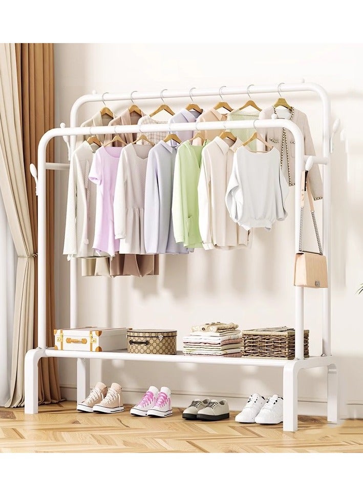 Chulovs Clothes Rack Metal Garment Rack, Clothes Rail Stand, Multi-functional Hanger Organizer - Image 1