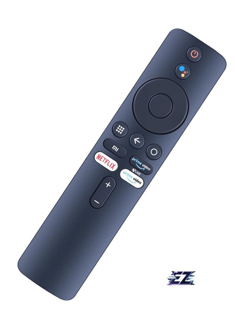 ELTRAZONE - BT-MI02 Bluetooth Remote Control for Xiaomi Mi Box 3/4K Android TV – Compatible with Most Xiaomi Smart TVs – Replacement for Xiaomi Mi Voice Remote Control (XMRM-006, XMRM-00A, XMRM-M8) – Black - Image 1