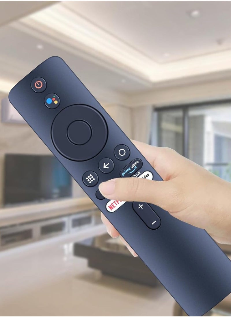 ELTRAZONE - BT-MI02 Bluetooth Remote Control for Xiaomi Mi Box 3/4K Android TV – Compatible with Most Xiaomi Smart TVs – Replacement for Xiaomi Mi Voice Remote Control (XMRM-006, XMRM-00A, XMRM-M8) – Black - Image 1