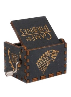 HALAMODO Wonderful Classic Mini Hand Crank Style Wooden Music Box  - Image 1