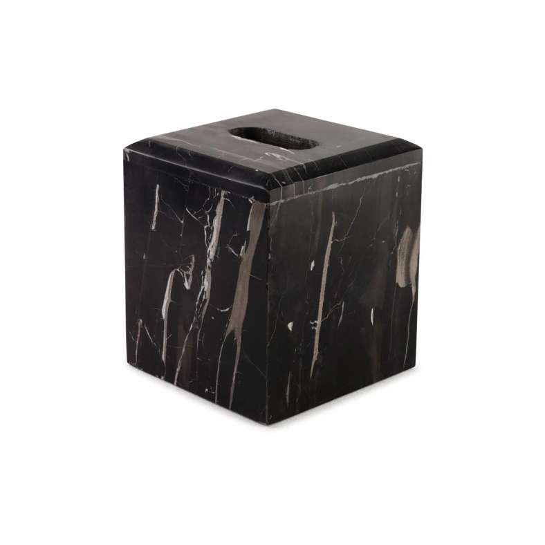 Pan Home صندوق مناديل دراجون ماربل - أسود - Image 4
