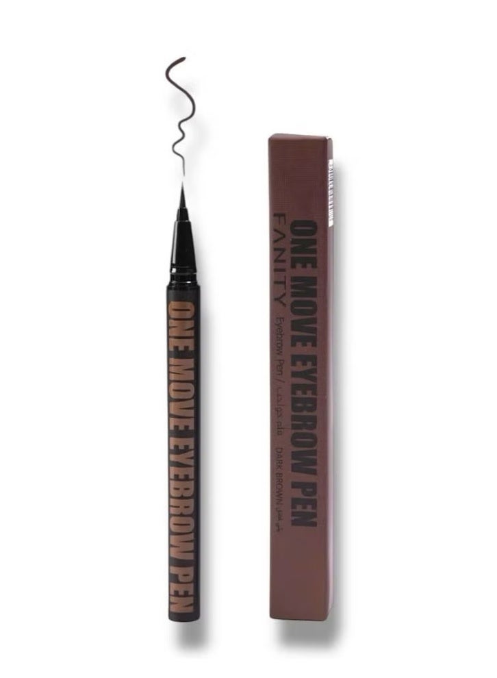 فانيتي قلم رسم وتحديد الحواجب بني فانيتي - Image 1