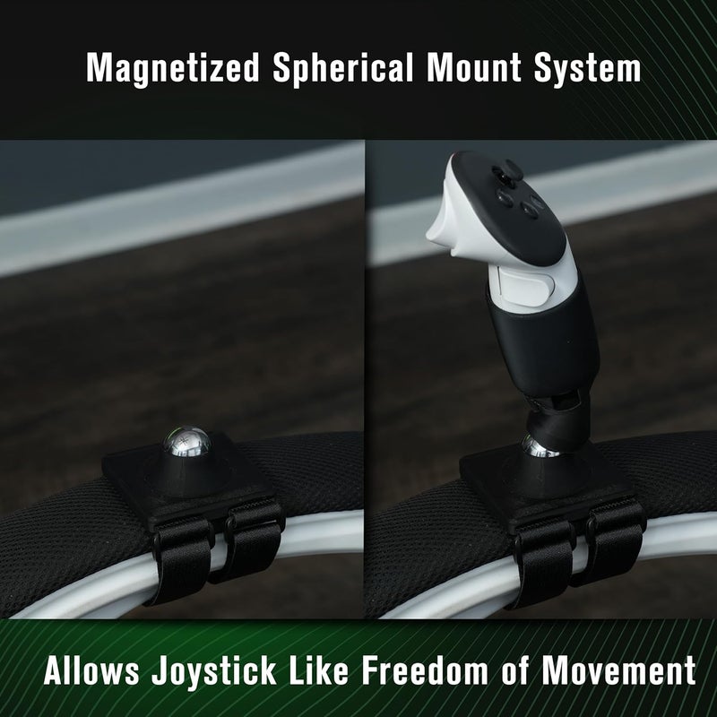 DeadEyeVR Advanced Flight Stick - Magnetic HOTAS Joystick Adapter - Image 3