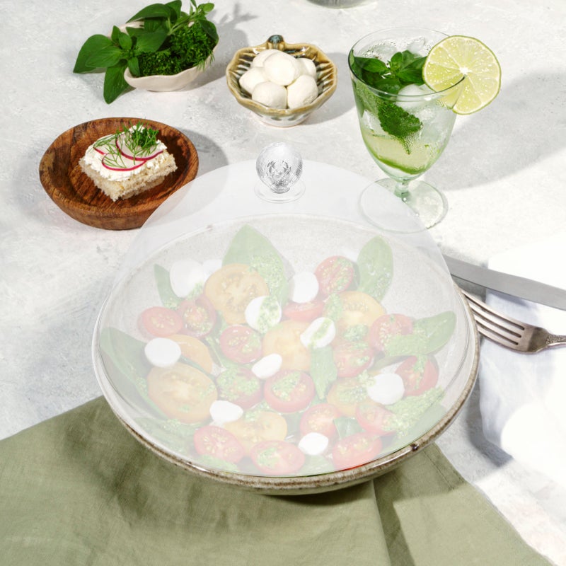 1Pc Round Shape Food Cover PVC Food Tent for Kitchen (Transparent Color) - Image 3