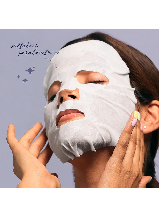 سبا لايف مجموعة أقنعة الوجه الورقية بالفواكه من سبا لايف بيوتي، عبوة من 24 قناعًا - مجموعة أقنعة للعناية بالبشرة - أقنعة مرطبة للوجه - 6 تركيبات من مستخلصات الفواكه الطبيعية - البرتقال، الجريب فروت، الفراولة، الكرز، الخوخ، التفاح الأحمر - Image 5