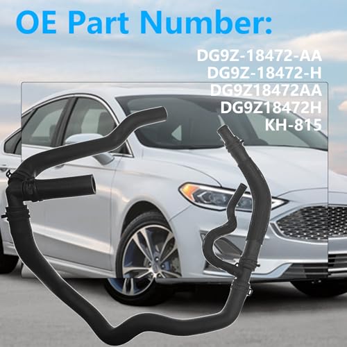 BSNOVT HVAC Heater Hose Assembly DG9Z18472AACompatible With Ford Fusion 25L 20132020Heater Hoses Replace KH815 DG9Z18472AA DG9Z18472H DG9Z18472AA DG9Z18472H - Image 3