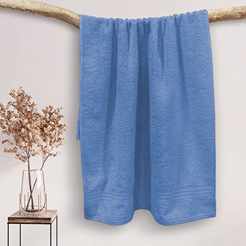 Sassoon Anatolia 100% Cotton 1 Piece Large Bath Towel 500 GSM (Heaven – 60X120 cms) – Extra Soft, Quick Drying & Super Absorbent Bath Towel for Men/Women - Image 2