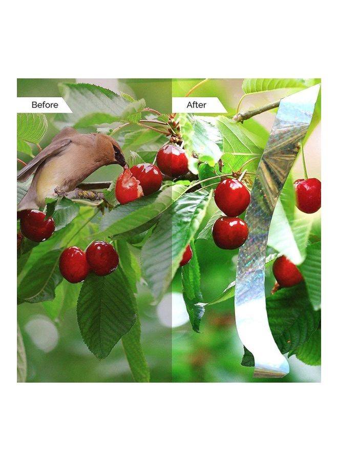 Loquat 2-Piece Bird Scare Reflective Tape Silver - Image 5