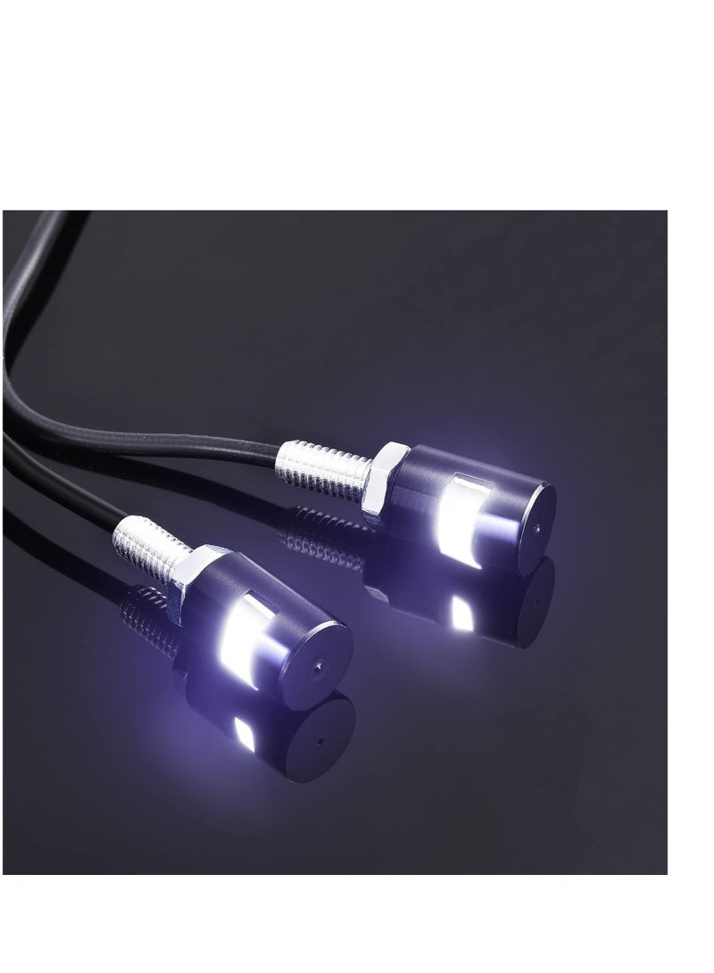 Barakah 10 Pieces License Plate Light 12V Waterproof Tag Lights Motorcycle Screw Bolt Led Bulb Bright Aluminum Lamp White for Car Truck Bike - Image 5