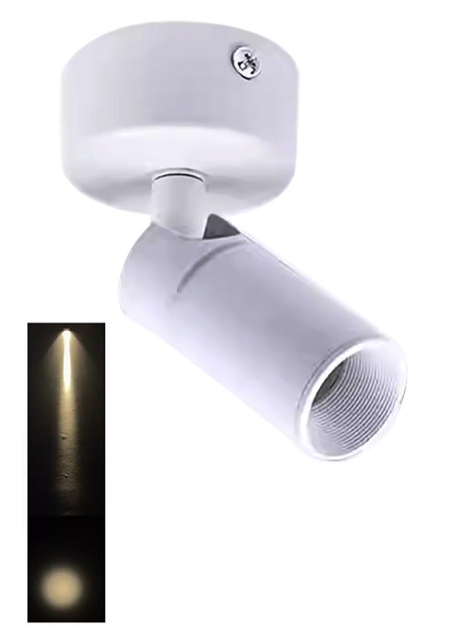 تركيبات مصابيح حائط LED حديثة بيضاء، إضاءة سقف مثبتة 3 وات، 360 درجة عاكس الضوء قابل للتعديل، مصابيح أرضية قابلة للضبط، إضاءة داخلية للنباتات، غرفة الطعام، المتجر، المتحف، المكتب، الصور - Image 1