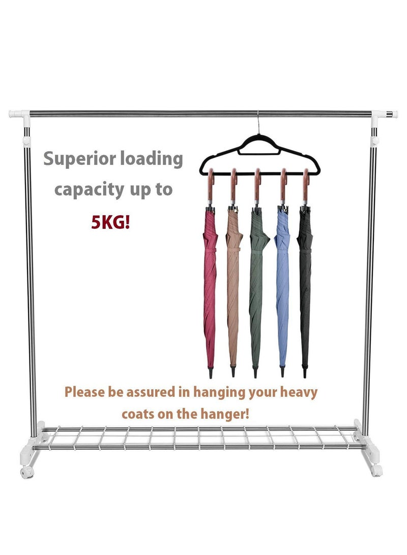 Arabest Clothes Hanger,Flocking Anti-slip Clothes Hanger,High Quality Hanging Clothes Hanger,for Home Use,Pink(30 pcs) - Image 5